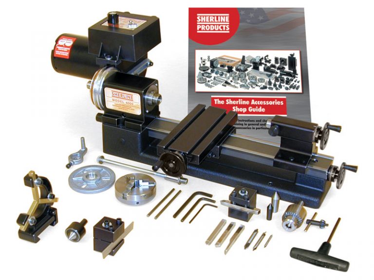 8″ Tabletop Lathe Package B Sherline Products