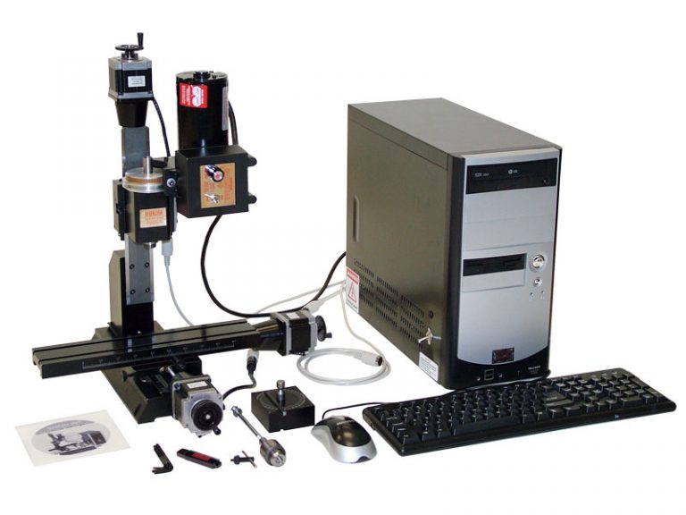 12" Deluxe CNC Tabletop Mill System Sherline Products